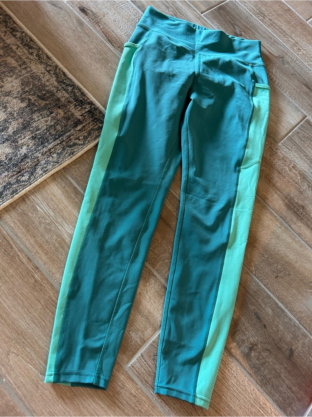 POP Fit Teal and Mint women’s ' Active Leggings set of 2